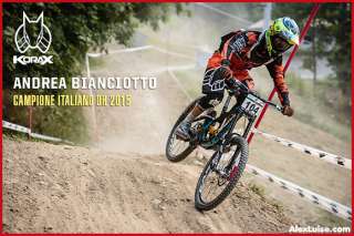 ANDREA BIANCIOTTO CONQUISTA IL TRICOLORE DH