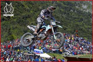 Great motocross at the Arco di Trento GP