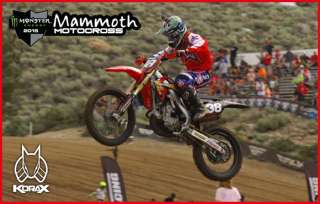 KORAX AND LAUREN HAMMOND AT THE MAMMOTH MOUNTAIN MX